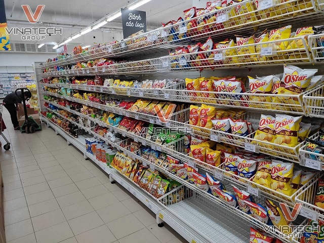 kệ siêu thị giá rẻ tại Kontum